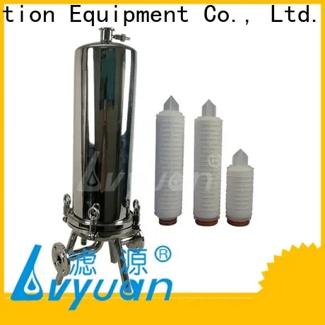 Lvyuan Filter stainless steel cartridge filter housing series for water 1
