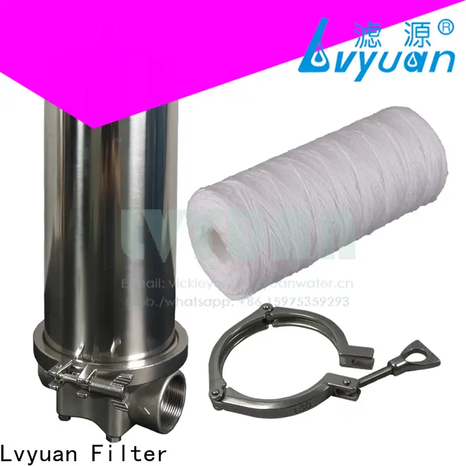 Lvyuan Filter ss316 filter housing fsuppliers for water Purifier 1