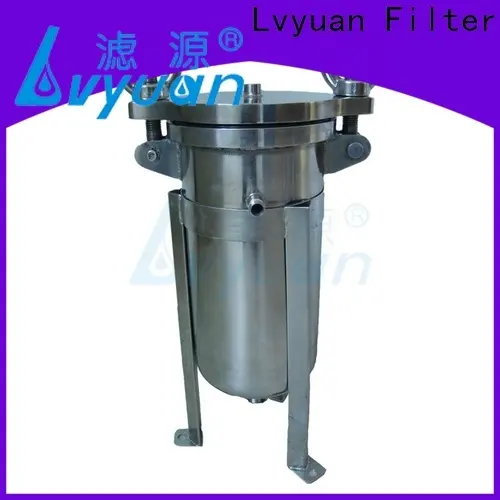 Lvyuan Filter stainless bag filter housing from China for desalination 1