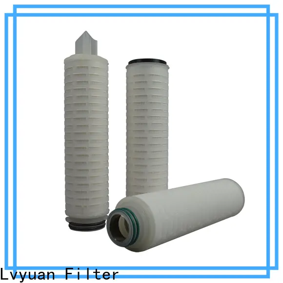 Hot Sale 20 micron pleated water filter from China for purify 1
