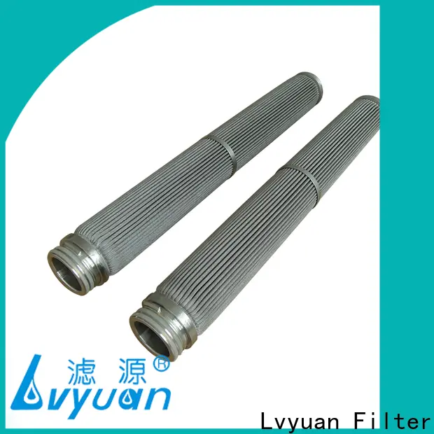 Lvyuan Filter stainless steel sintered filter cartridge for purify 1