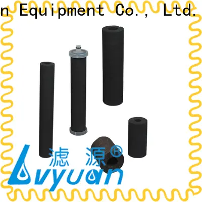 Lvyuan Filter carbon block filter cartridge manufacturing for sea water 1