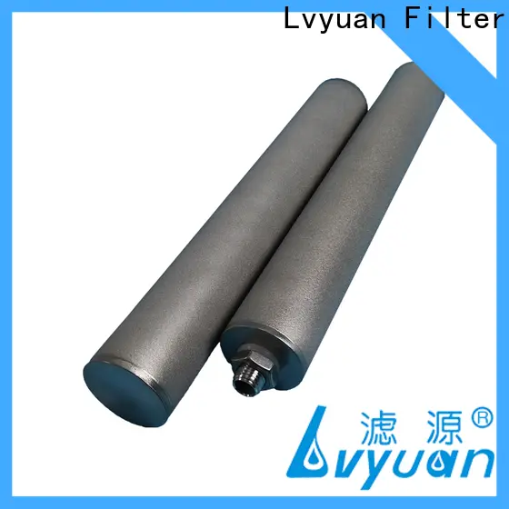 High quality ss sintered filter cartridge from China for industry 1