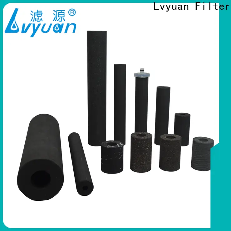Lvyuan Filter Affordable sintered cartridge filter suppliers for purify 1