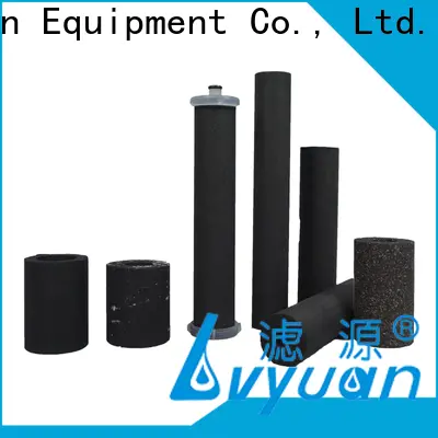 Lvyuan Filter Safe activated carbon block filter cartridge with custom services for desalination 1