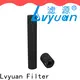 Efficient sintered plastic filter factory direct supply for water purification 1