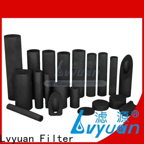 Lvyuan Filter activated carbon block filter manufacturers for industry 1