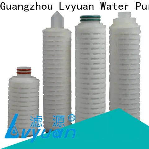 Lvyuan Filter 20 micron pleated water filter with custom services for industry 1