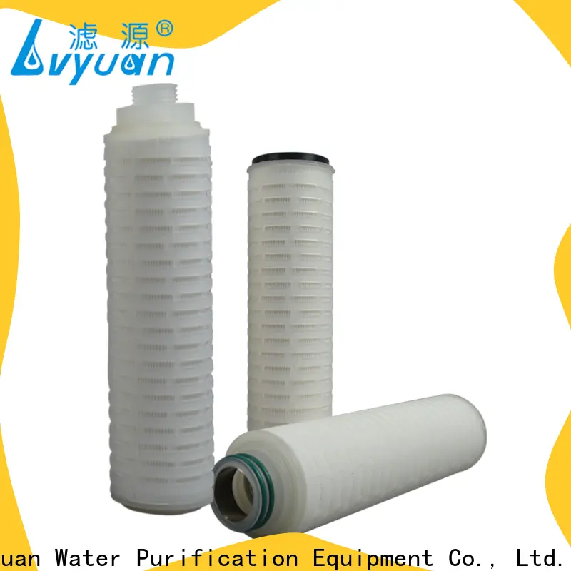 Factory Price pleated filter cartridge made in china for desalination 1