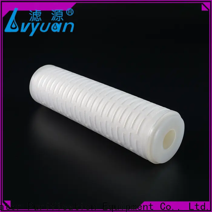 Lvyuan Filter Bulk pleated membrane filter from China for sea water 1