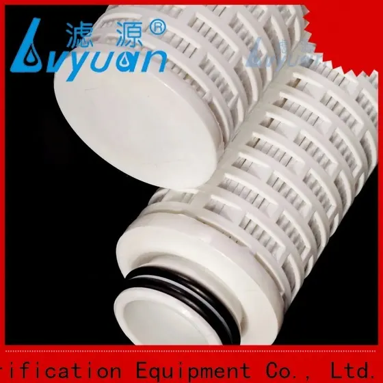 Lvyuan Filter factory Direct pleated sediment filter made in china for purify 1