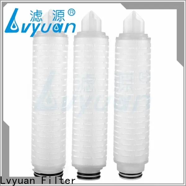 Lvyuan Filter pleated filter cartridge from China for water Purifier 1
