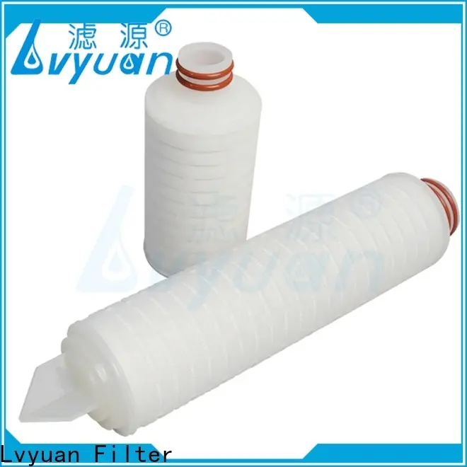 Lvyuan Filter Good Selling pleated filter cartridge from China for water 1