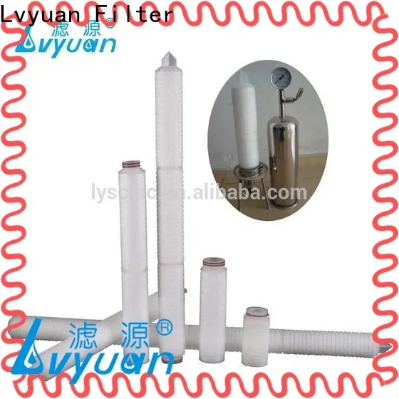 Reliable pleated water filters series for water 1