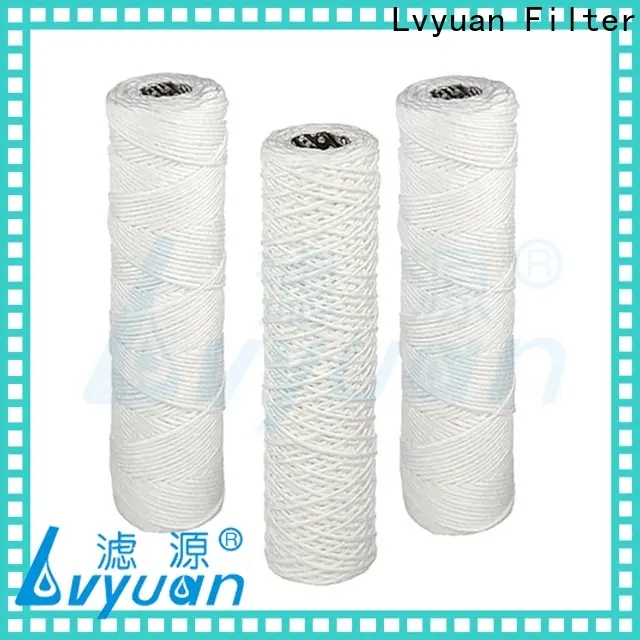 Lvyuan Filter string wound filter cartridge suppliers for water Purifier 1