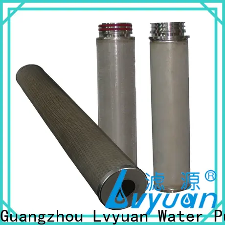 Lvyuan Filter stainless steel sintered filter cartridge directly sale for manufacturing 1