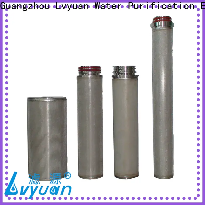 Lvyuan Filter Efficient stainless steel sintered filter cartridge supply for industry 1