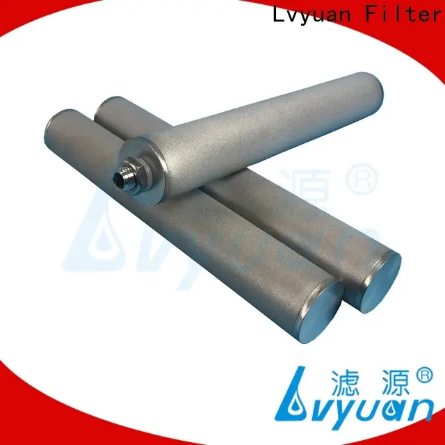 Best sintered ss filter cartridges supply for water purification 1