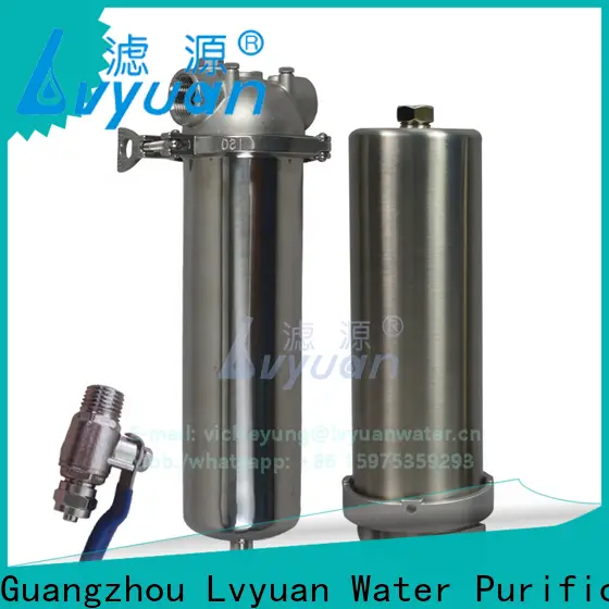 Lvyuan Filter High end ss micron filter housing factory price for industry 1
