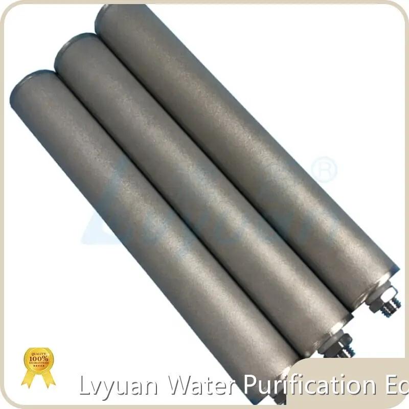 Lvyuan Filter Sintered Metal Filter Cartridge Sintered Metal Filter Cartridgesupplier 1