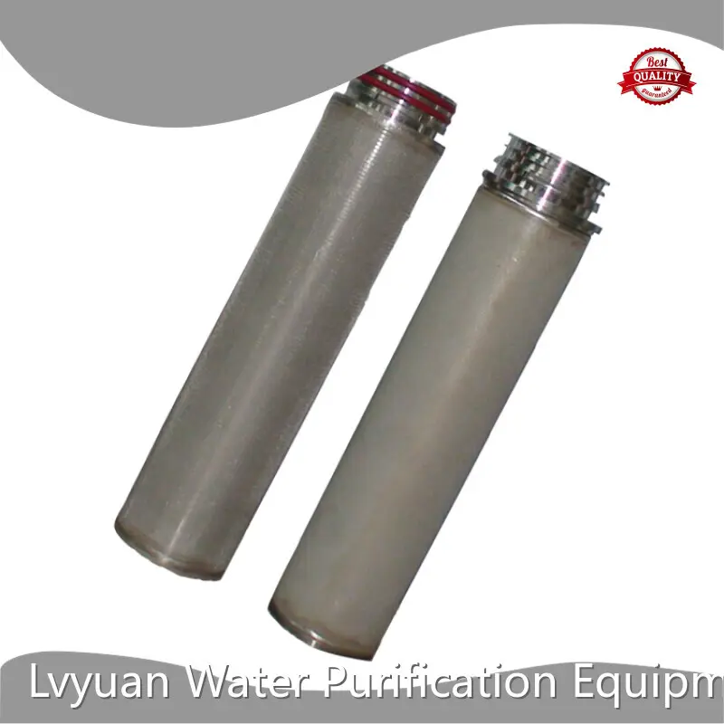 Sintered Filter Cartridges - for Manufacturing - Lvyuan Filter 1
