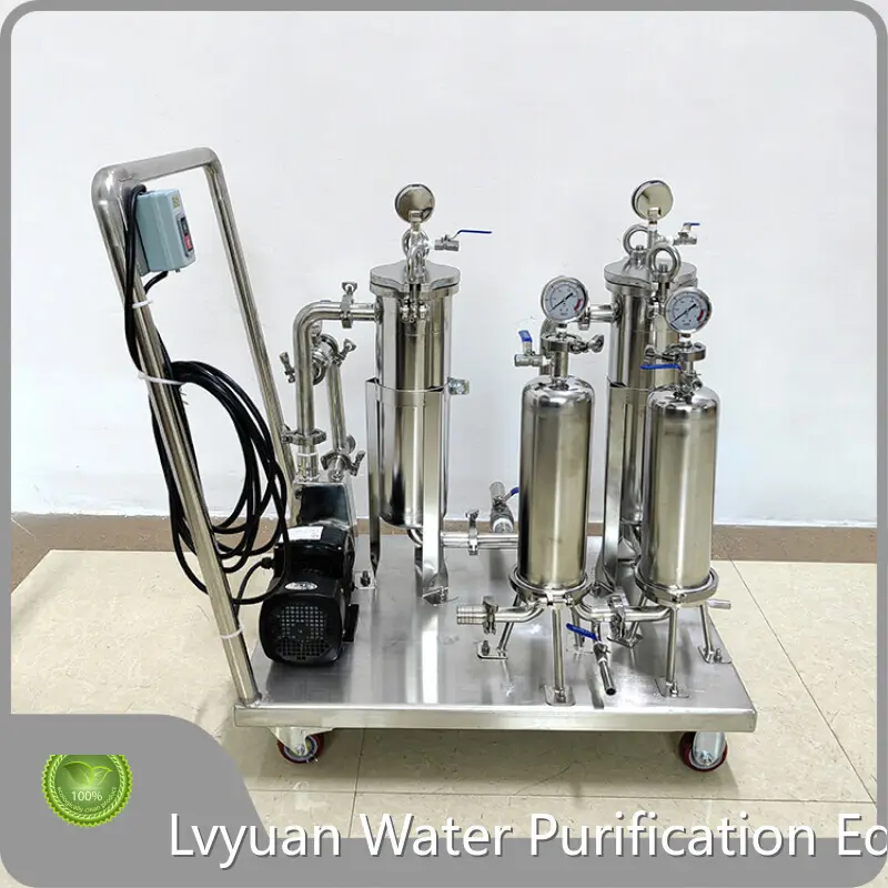Lvyuan Filter Stainless Steel Filter Vessel Within 7 Working Days Stainless Steel Filter Vesselmanufacturer 1