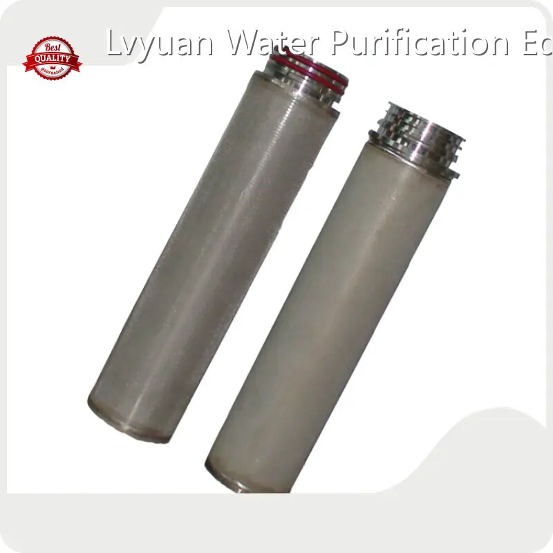 Lvyuan Filter Sintered Stainless Steel Filter Sintered Stainless Steel Filterfactory Direct Supply 1