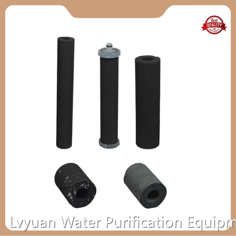 Safe to Use Sintered Carbon Filter Cartridge Supply for Electrical Liquid Filtration 1