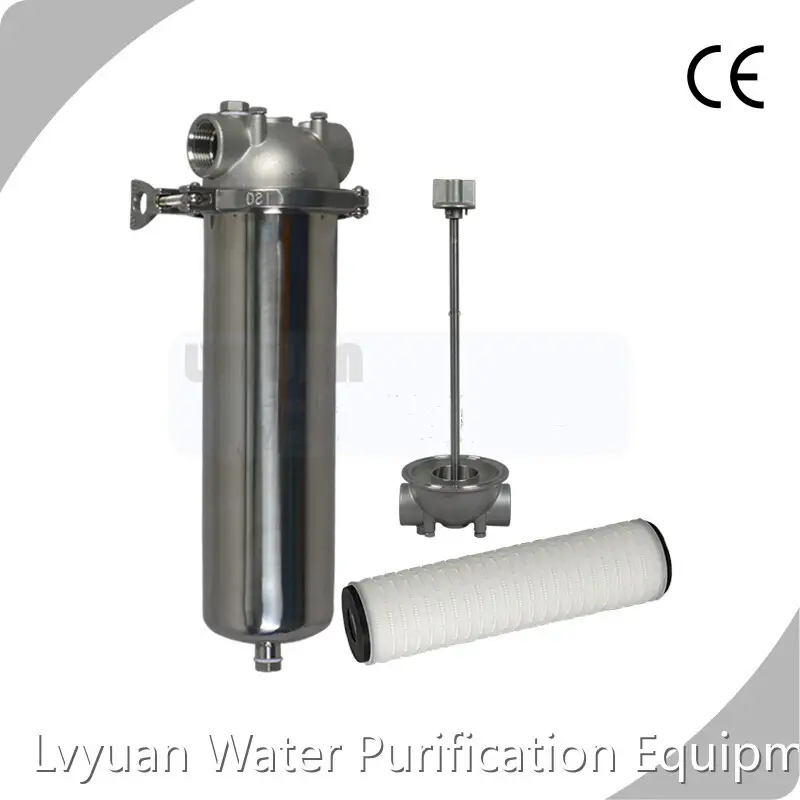 Lvyuan Filter Stainless Steel Cartridge Filter Housing Stainless Steel Cartridge Filter Housingfactory 1