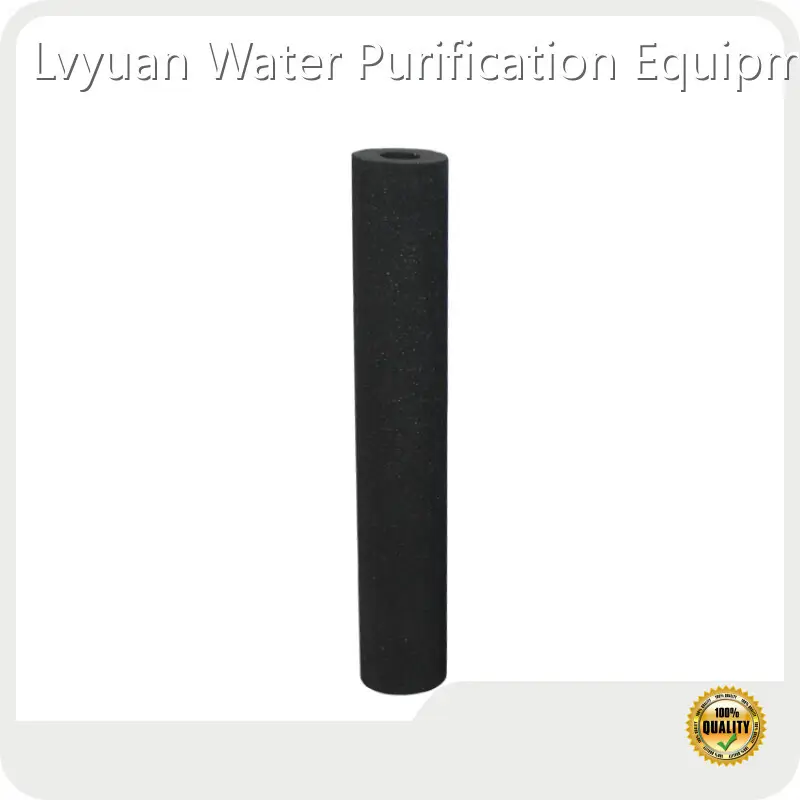 For Electrical Liquid Filtration Sintered Carbon Filter Cartridge by Lvyuan Filter-1 1