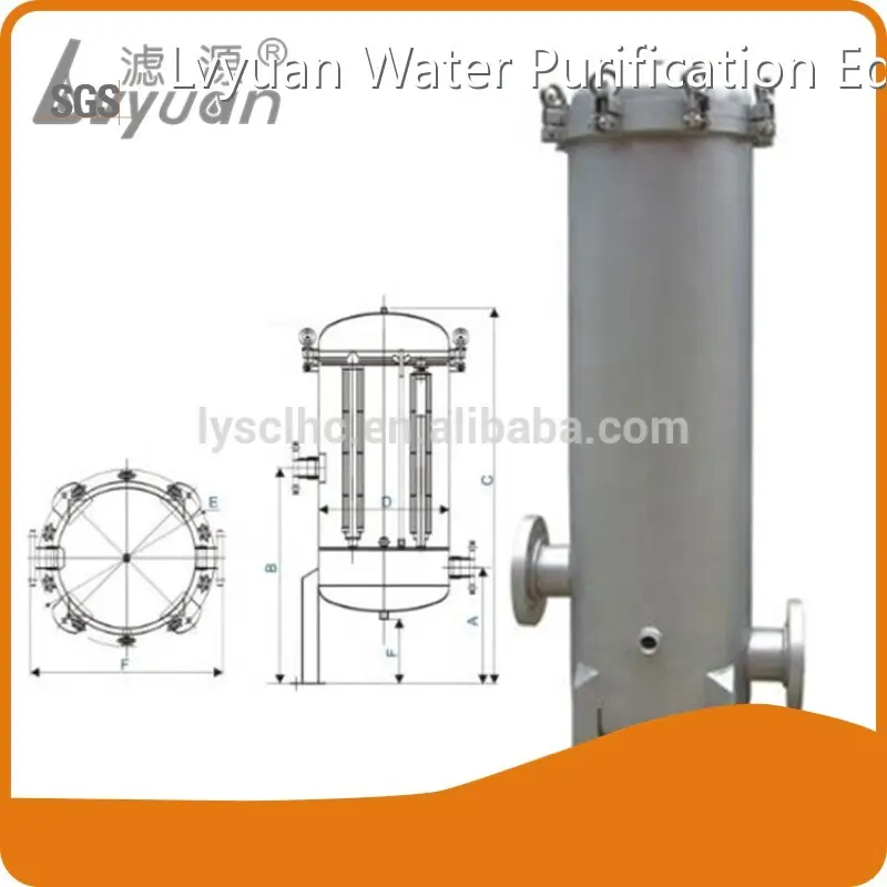 For Water Purification Cartridge Filter Stainless Steel by Lvyuan Filter 1