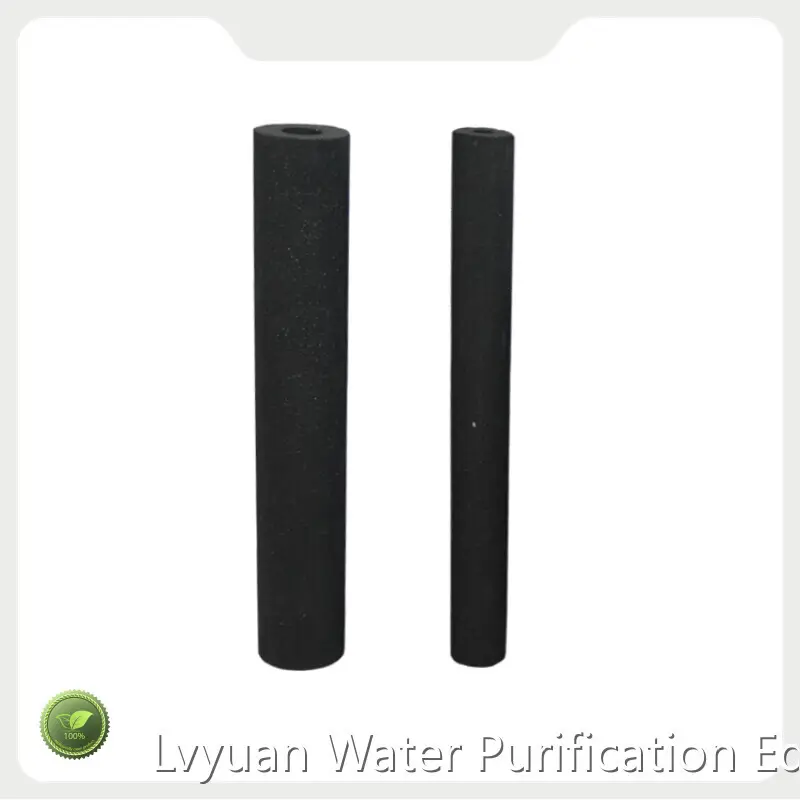 Lvyuan Filter Sintered Carbon Filter Cartridge Sintered Carbon Filter Cartridgemanufacturing 1