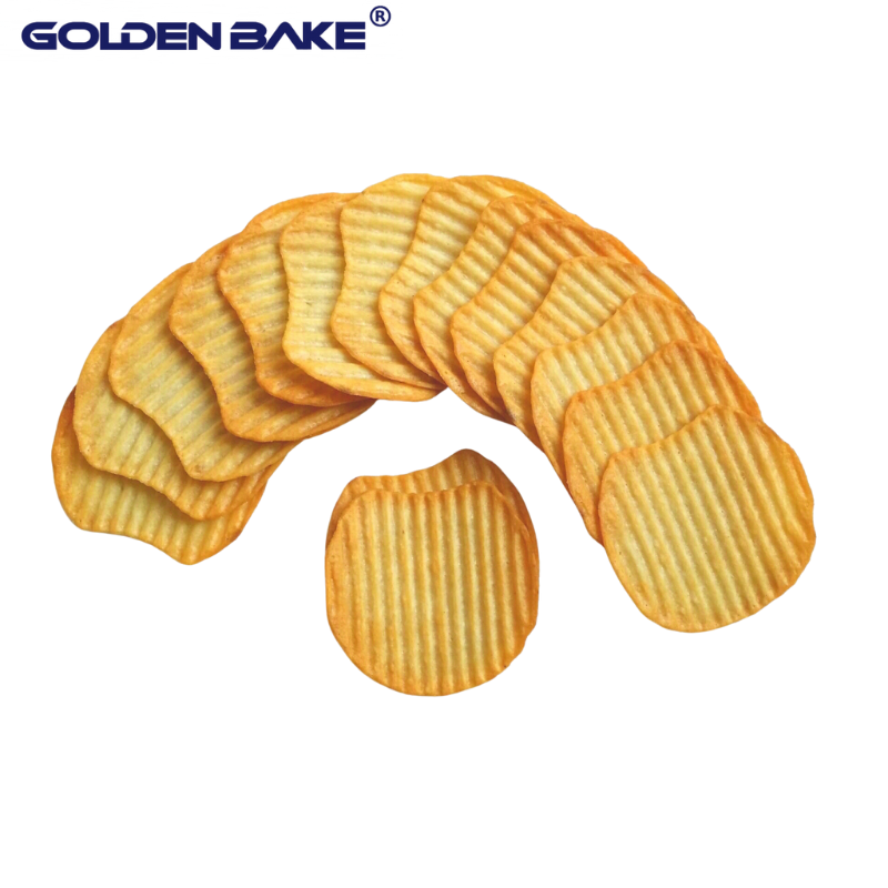 Potato chips W-shape forming machine wavy gauge rolls 5
