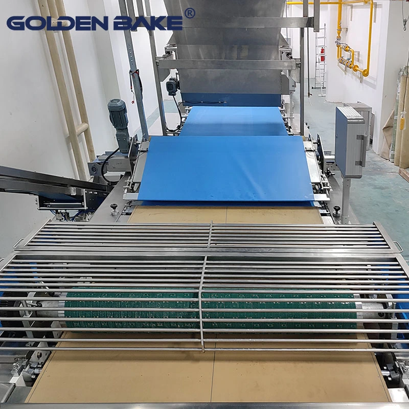 Golden Bake biscuits manufacturing machinery factory for forming the dough 2