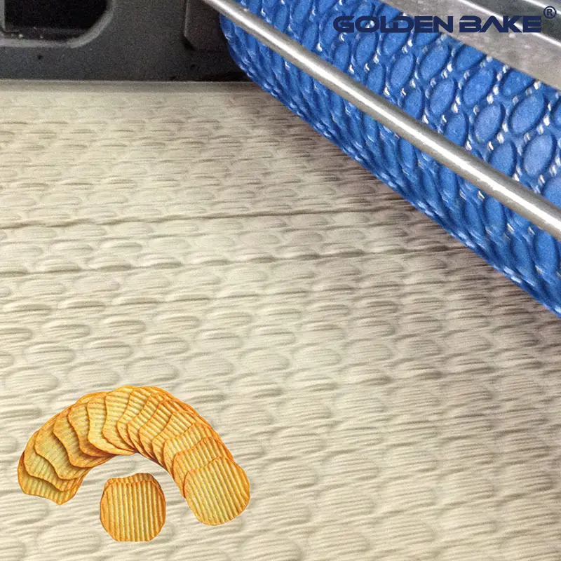 Golden Bake professional biscuit manufacturing machine price manufacturer for w-shape potato biscuit making 1