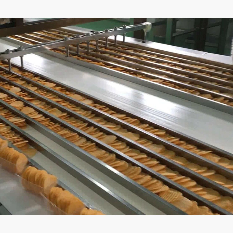 Golden Bake professional biscuit production line company for wavy potato crisps chips making 5