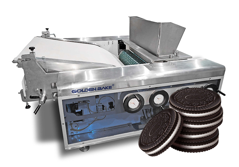 Oreo Filling Machine Automatic Equipment for Making Oreo Biscuit Cream Filling Machine ...