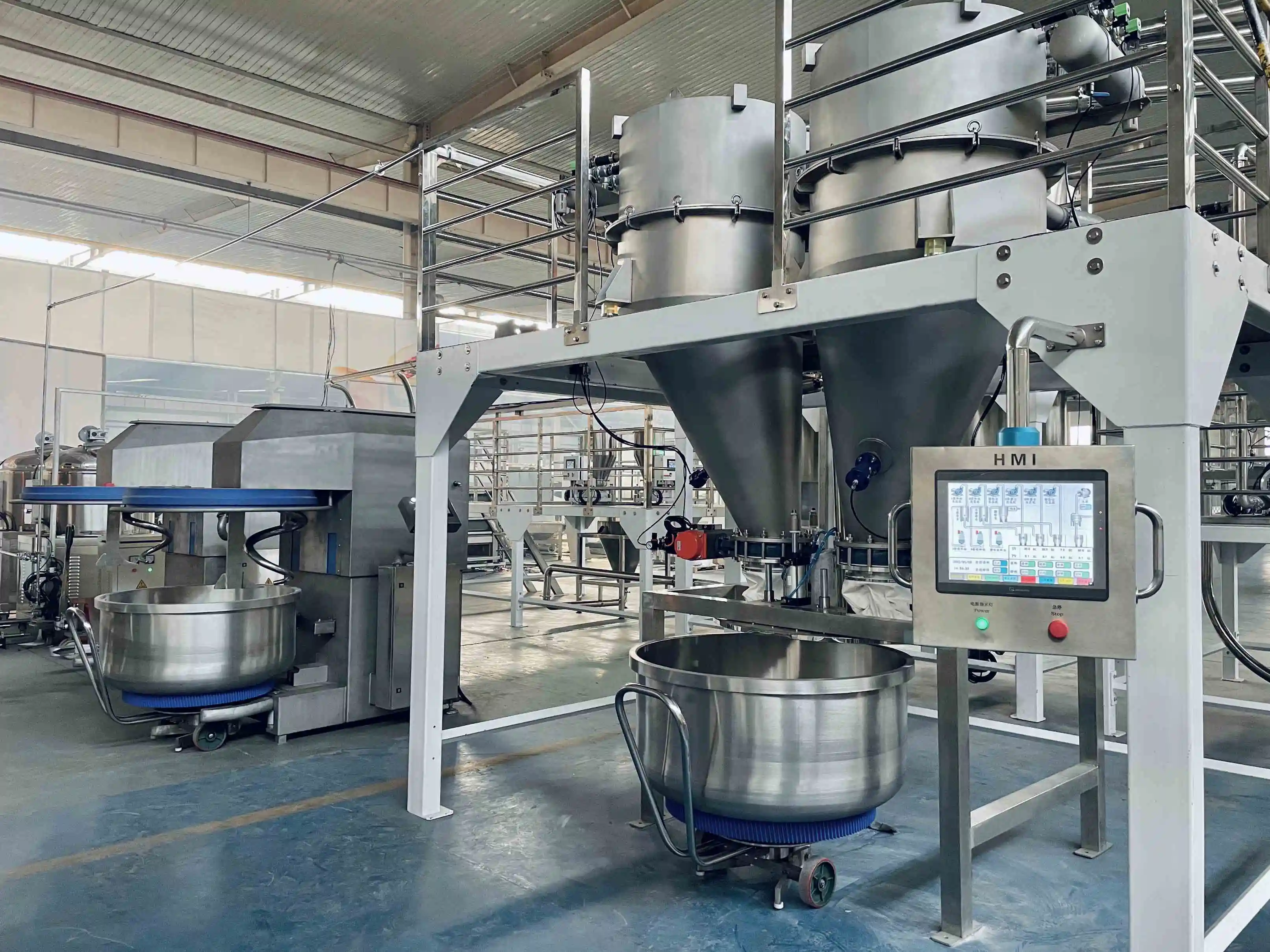 Golden Bake pneumatic conveying vendor for biscuit material dosing 1