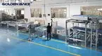 Golden Bake automatic cookie machine supply for biscuit post baking 2