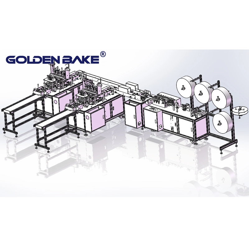 Golden Bake best cookie making machine manufacturers factory for chocolate-flavored sandwich biscuit making33 3
