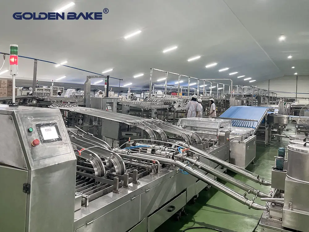 Golden Bake u turn conveyor company for biscuit making 3