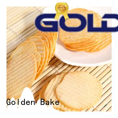 Golden Bake automatic biscuit making plant solution for w-shape potato biscuit making 1