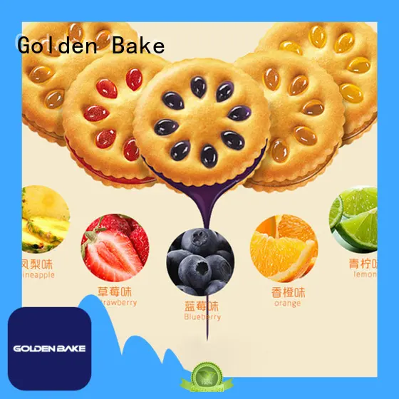 Golden Bake excellent cream biscuit sandwiching machine solution for sanwich biscuit production 1