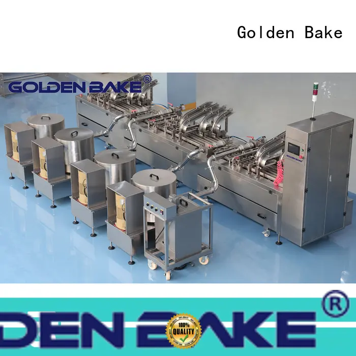 Golden Bake biscuit sandwich machine company for biscuit cream filling 1