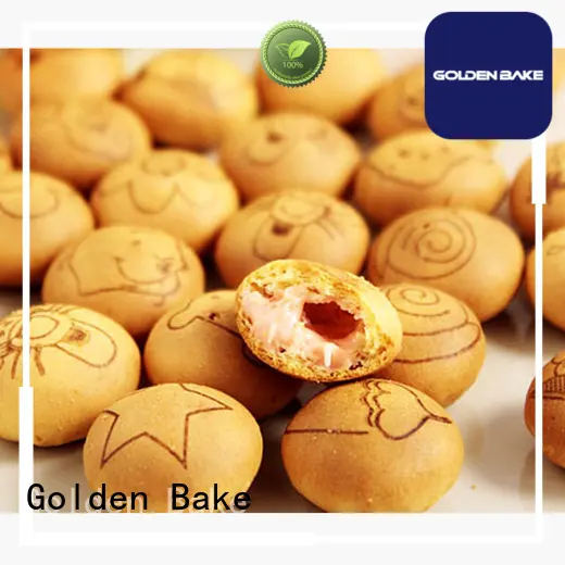 Golden Bake top quality cookie machine supplier for center filled biscuit production 1