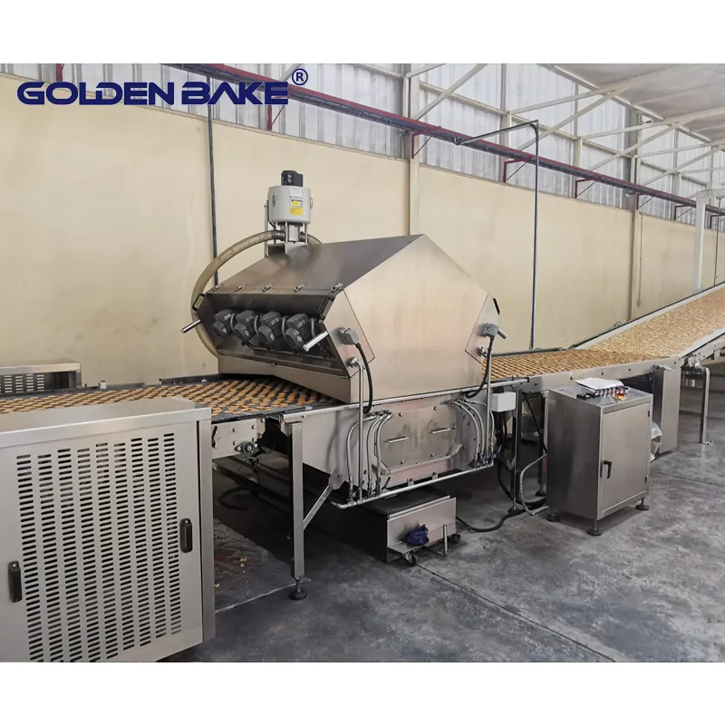Golden Bake best biscuit sandwich machine suppliers for biscuit cream filling 4
