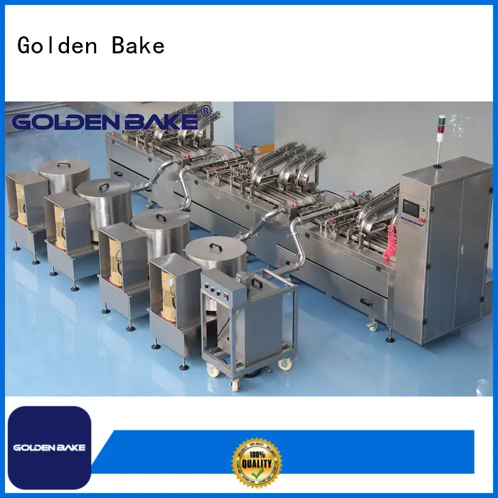 Golden Bake biscuit sandwich machine supplier for biscuit cream filling 1