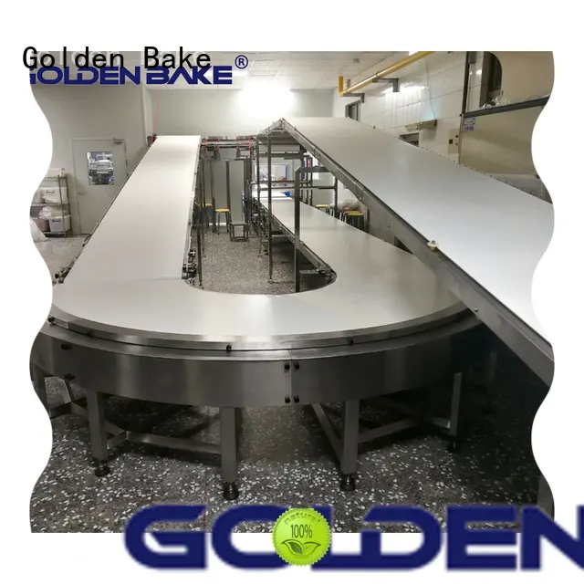 Golden Bake excellent turning conveyor supplier for normal cooling conveying 1
