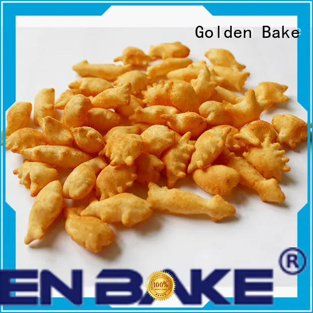 Golden Bake bakery cookie machine company for gold fish biscuit production1 1