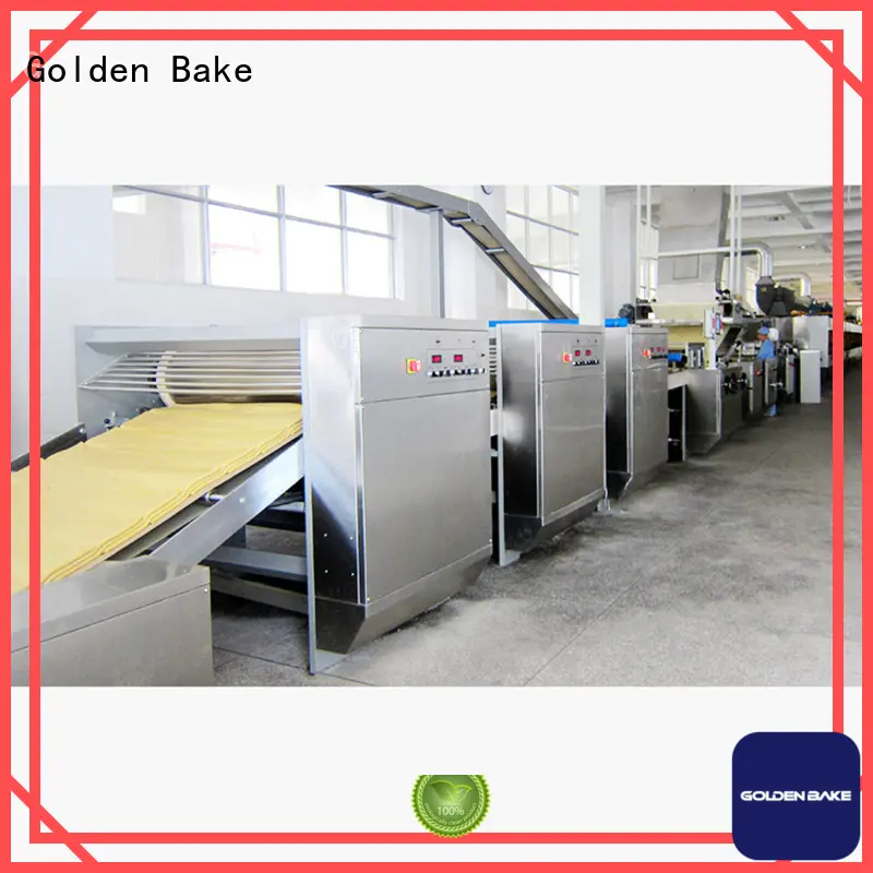 Golden Bake durable dough sheeter machine manufacturer for biscuit material forming 1